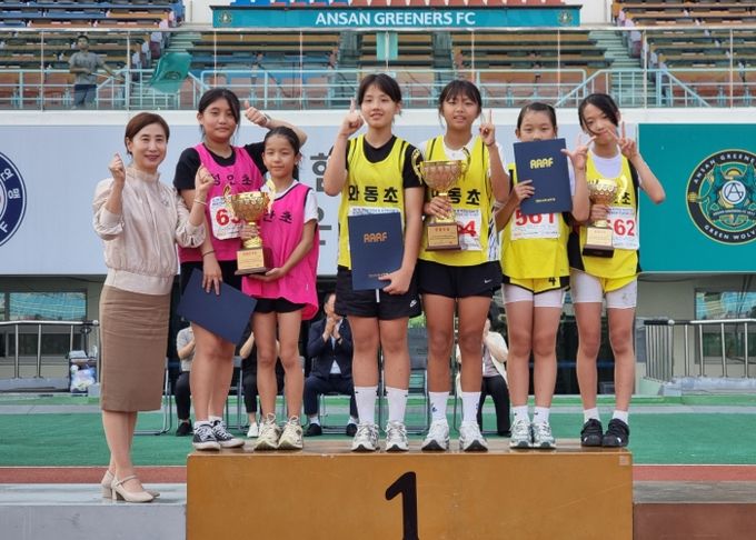 안산교육지원청, 안산시 육상의 페이스메이커로 활약