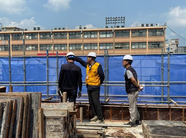 건설공사 시민감리단 점검 사진