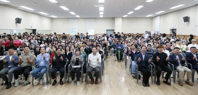 28일 상현2동 주민 화합을 위한 '제5회 소실봉 문화축제'가 열렸다.