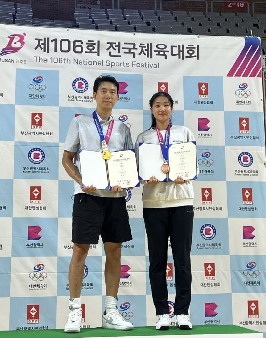 권영준 선수 2년 연속 대회 2관왕 달성