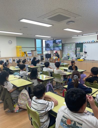 영양·식생활교육 수업나눔 현장 사진(백성초)