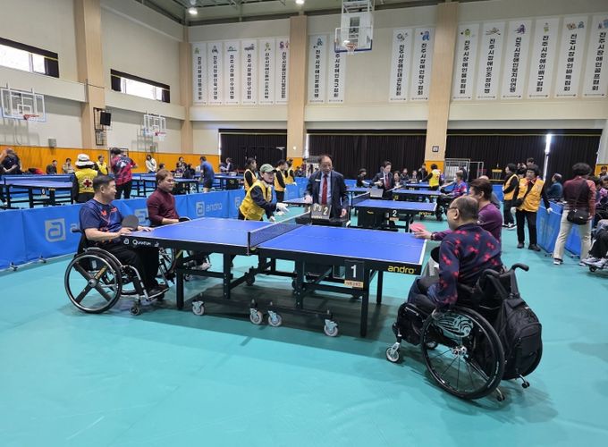 ‘제5회 경남장애인탁구동호인 클럽대항전’