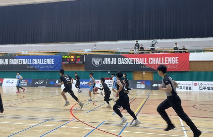 ‘제12회 진주시협회장배 농구대회’개최