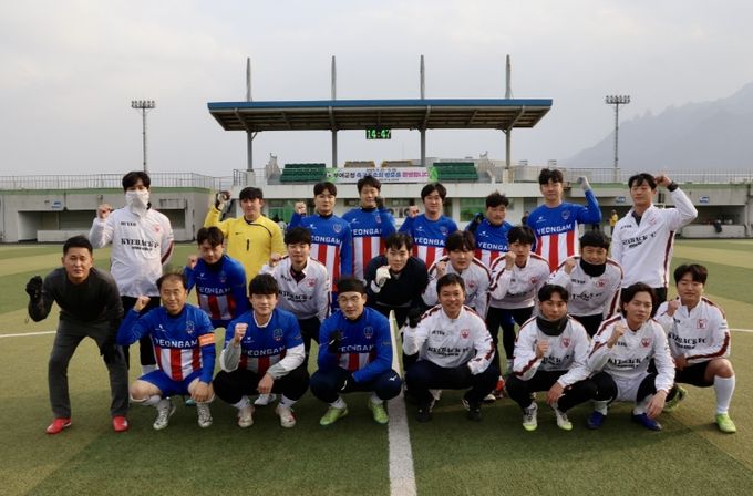 영암군 부여군과 교류대회