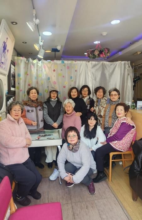 안성시 성인문해교육 어르신들,