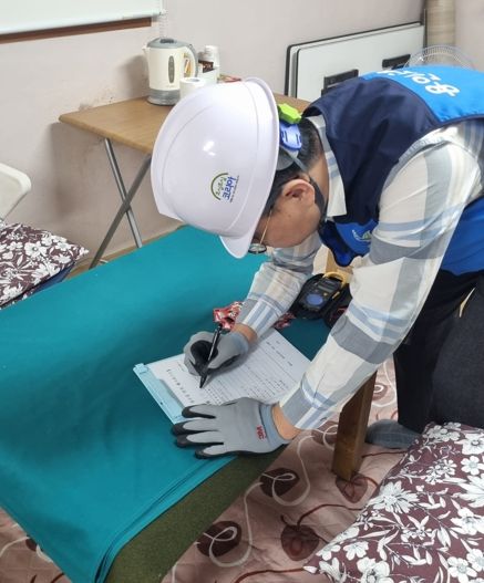 용인도시공사가 용인특례시 처인구에 있는 지역내 40곳의 경로당의 전기 안전점검을 마무리했다.