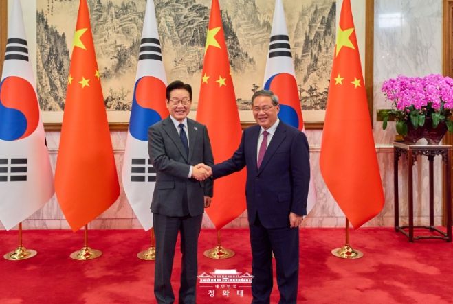 리창 총리 접견(청와대)