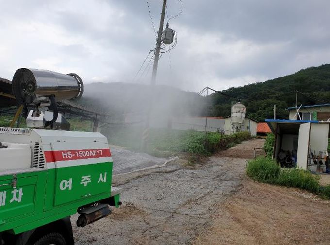 여주시, 구제역 등 가축전염병 유입 차단에 총력