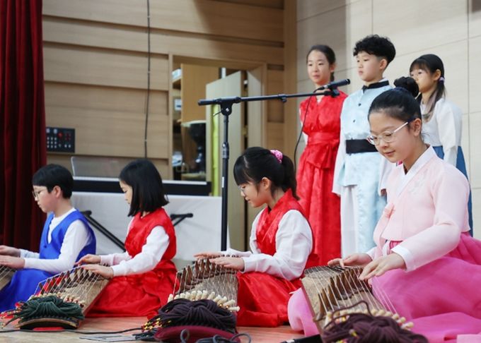 의왕시청소년재단 청소년국악예술단, 설맞이 국악 공연 선보여