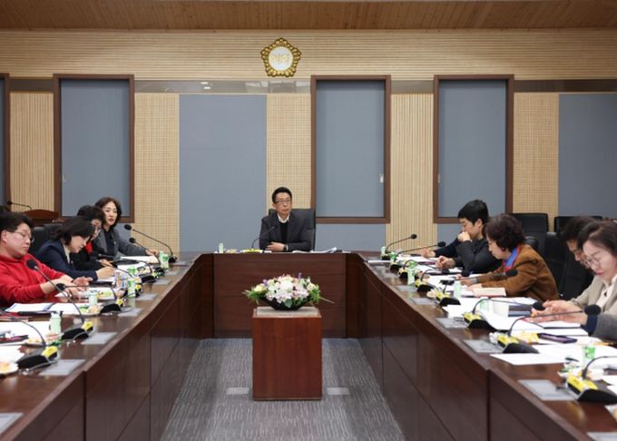 평택시의회, 3월 정기 의원간담회 개최