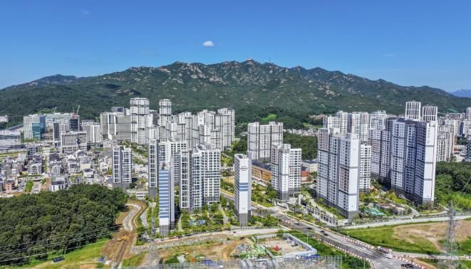 과천지식정보타운 전경