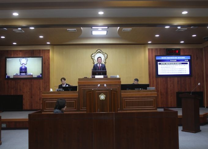 가평군의회, 제336회 임시회 개회